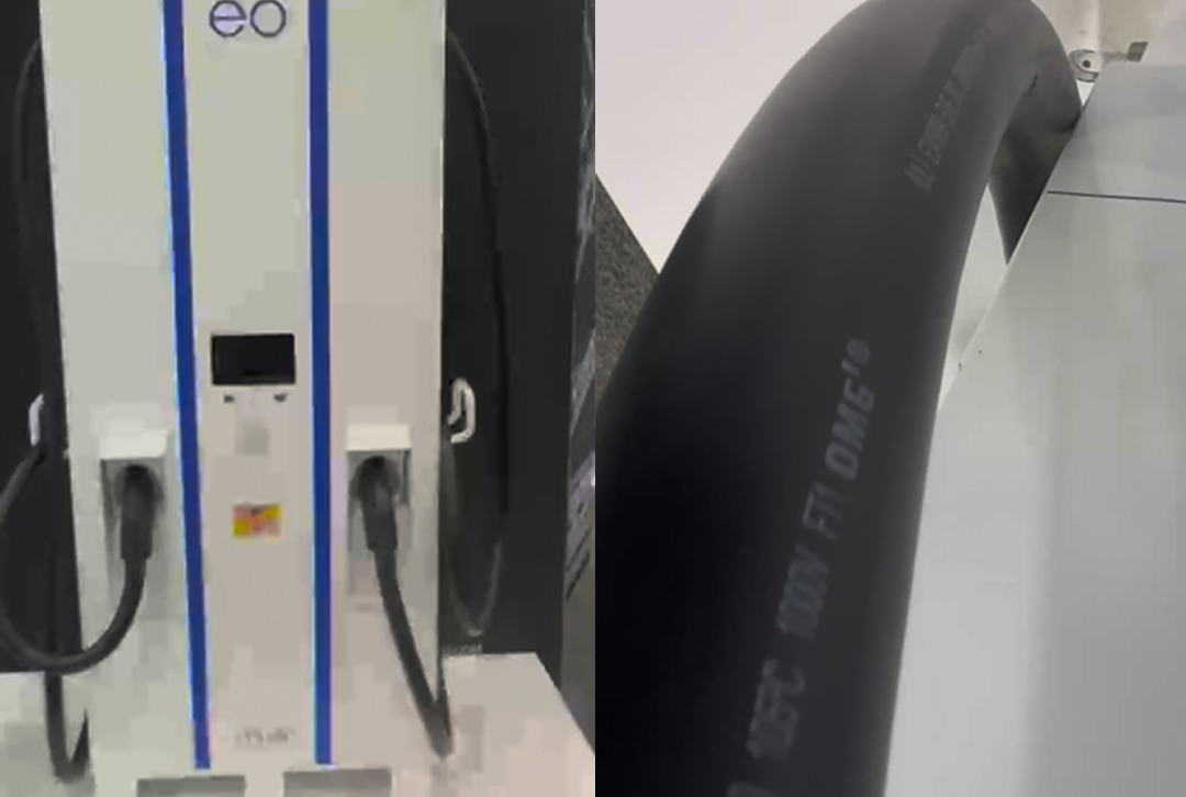 EO充电桩使用奥美格电缆